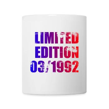 33e anniversaire Edition limitée 03/1992 - Mug blanc - blanc - Devant