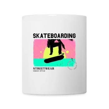 Skateboarding Skate Skater Skateboard Sk8 Vintage - Tasse - Weiß - Vorne