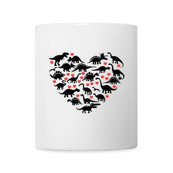 I Love Dinosaurs - Mug - white - Front