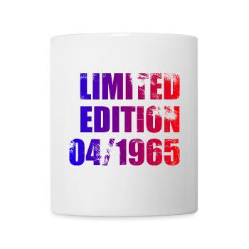 60e anniversaire Edition limitée 04/1965 - Mug blanc - blanc - Devant