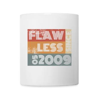 16ème Anniversaire Sans défaut depuis 05/2009 - Mug blanc - blanc - Devant