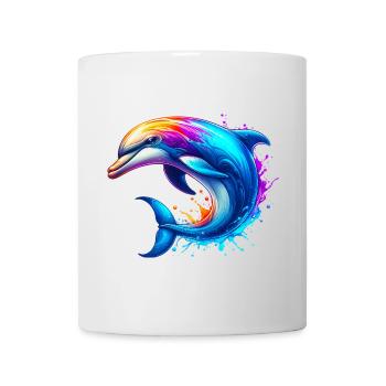 Delfin - Tasse - Weiß - Vorne