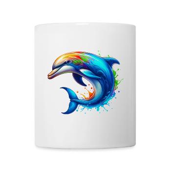 Delfin - Tasse - Weiß - Vorne