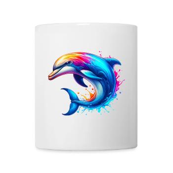 Delfin - Tasse - Weiß - Vorne