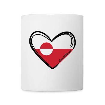 Grönland - Greenland - Kalaallit Nunaat - Tasse - Weiß - Vorne