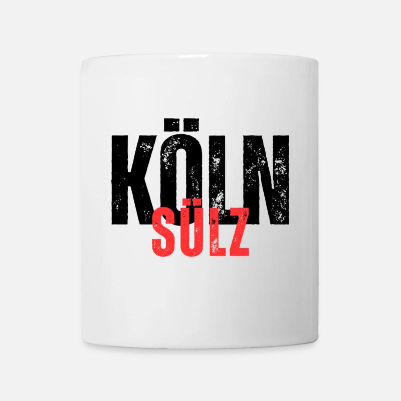 Sülz schwarz rot - Tasse - Weiß