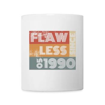 35ème Anniversaire Sans défaut depuis 05/1990 - Mug blanc - blanc - Devant