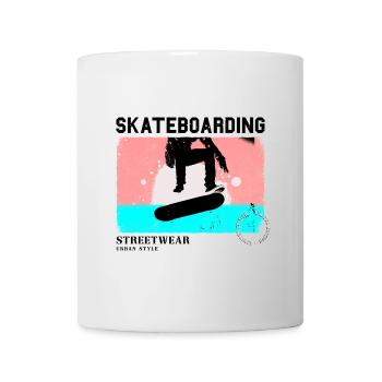 Skateboarding Skate Skater Skateboard Sk8 Vintage - Tasse - Weiß - Vorne