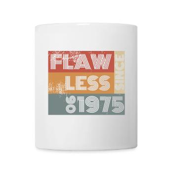 50th Birthday Flawless since 06/1975 - Mug - white - Front