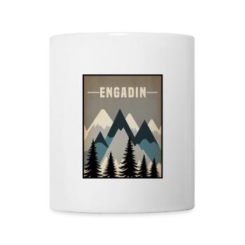 Engadin minimal - Mug - white - Front