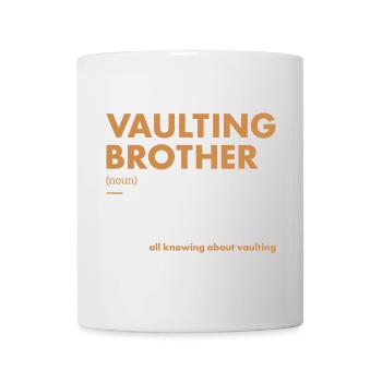 Vaulter Brother Definition Vaulting - Mug - white - Front