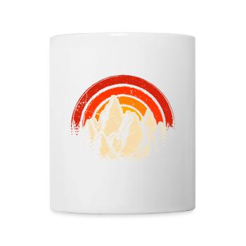 Gebirge - Tasse - Weiß - Vorne