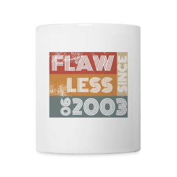 22. Birthday Flawless since 06/2003 - Mug - white - Front