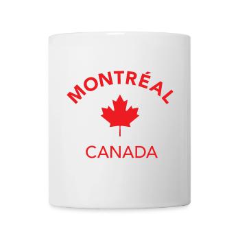 MONTREAL CANADA - Tasse - Weiß - Vorne