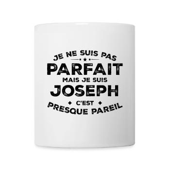 Joseph Ein Vorname, eine Haltung Humor Joseph - Tasse - Weiß - Vorne