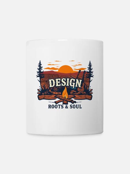 Roots and Soul - Tasse - Weiß