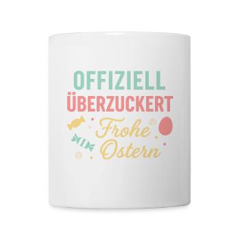 Officially sugar-coated Happy Easter - Mug - white - Front