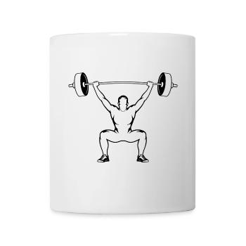 Weightlifting - Motivational Gym Motive - Mug - white - Front