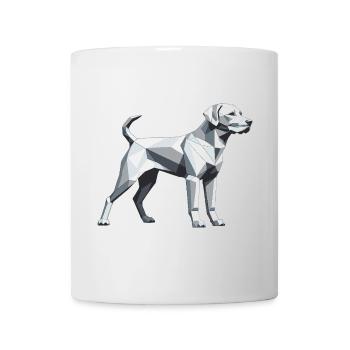 Labrador Retriever - Haustier Hund Aufkleber - Tasse - Weiß - Vorne