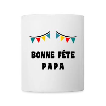 HAPPY FATHER'S DAY. DAD. FATHER'S DAY. FATHER - Mug - white - Front