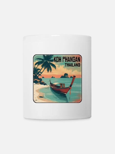 Koh Phangan Thailand - Tasse - Weiß