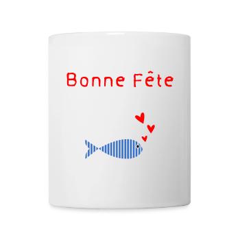 MOTHER'S DAY. HAPPY MOTHER'S DAY. MOM - Mug - white - Front