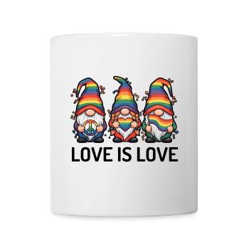 LGBT Pride Month - Liebe ist Liebe - Tasse - Weiß - Vorne