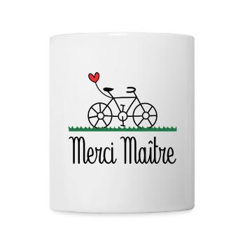 MEISTER. MEISTER. VIELEN DANK. DANKE, MEISTER. MEISTER - Tasse - Weiß - Vorne