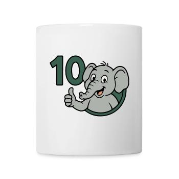 Trunk power with 10 - Mug - white - Front