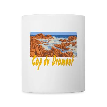 Cap du Dramont - Tasse - Weiß - Vorne