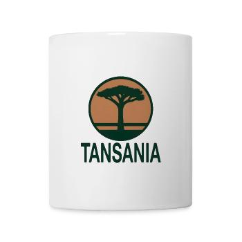 Tanzania Tree Round - Mug - white - Front