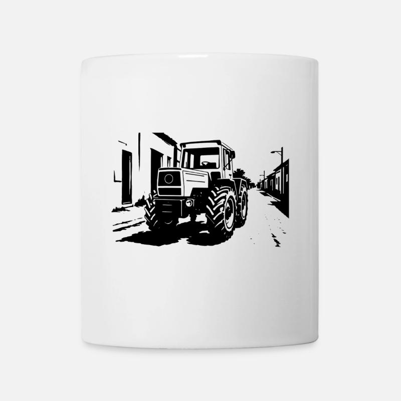 Trac-Power Klassiker - Tasse - Weiß