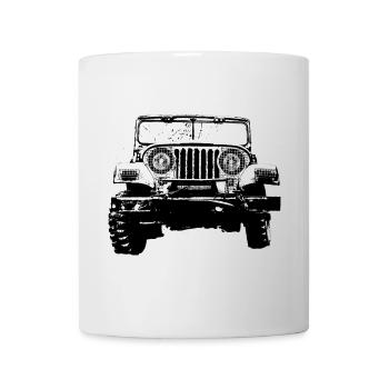Jeep - Mug blanc - blanc - Devant