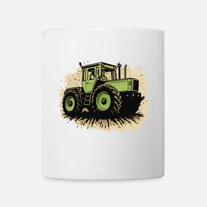 Traktor - Tasse - Weiß