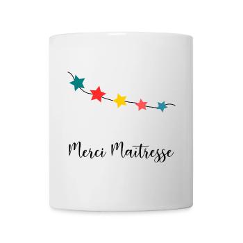MISTRESS. THANK YOU. THANK YOU MISTRESS. GIFT - Mug - white - Front