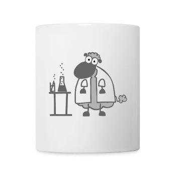Laboratory sheep - Mug - white - Front