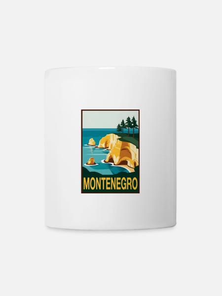 Montenegro Adria - Tasse - Weiß