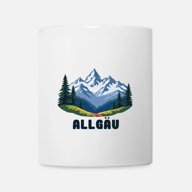 Allgaeu, Bavière - Mug blanc - blanc