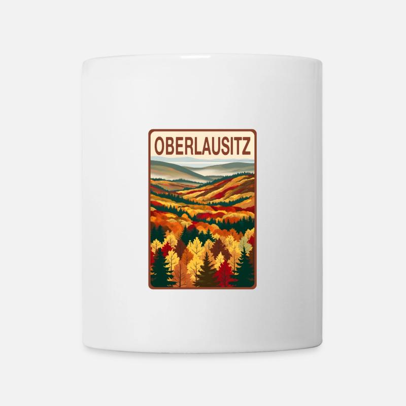Oberlausitz - Tasse - Weiß