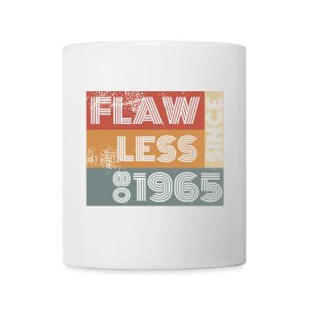 60th Birthday Flawless since 08/1965 - Mug - white - Front