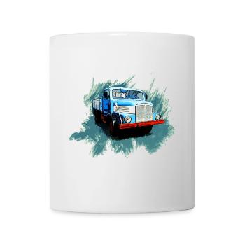 Ostkraft sur roues - Mug blanc - blanc - Devant