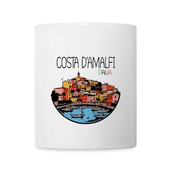 Amalfi Küste Italien - Tasse - Weiß - Vorne