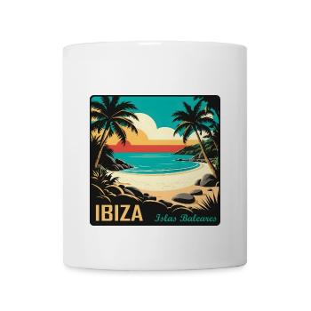 Ibiza Balearen - Tasse - Weiß - Vorne