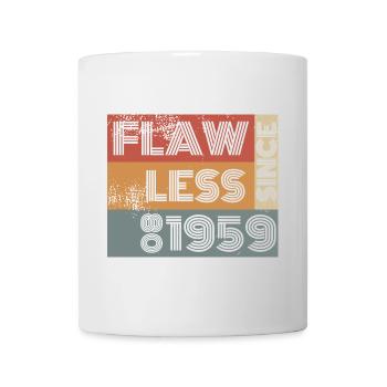 66. Birthday Flawless since 08/1959 - Mug - white - Front