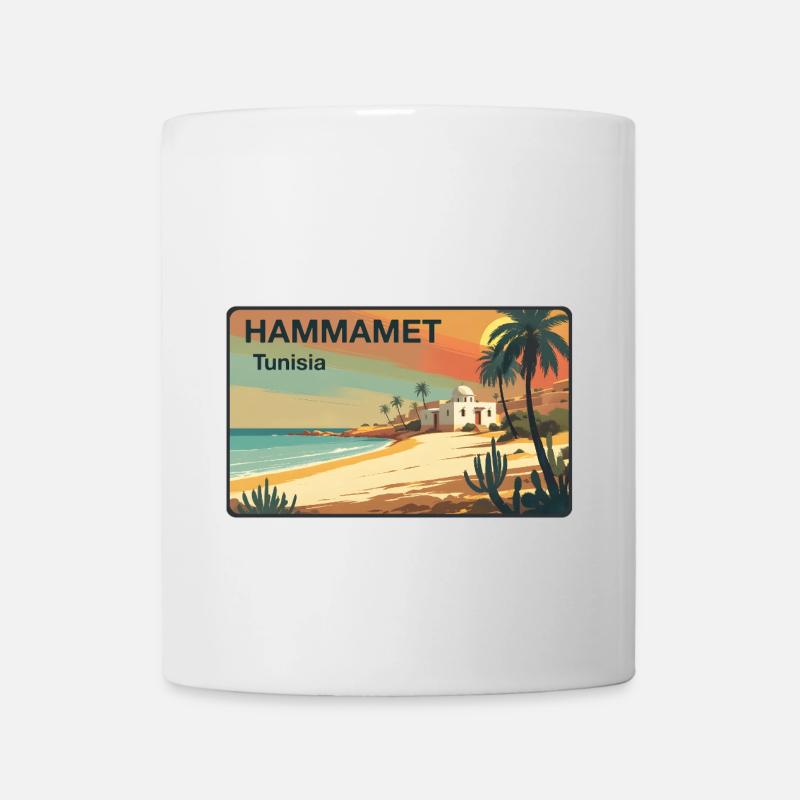 Hammamet - Mug blanc - blanc