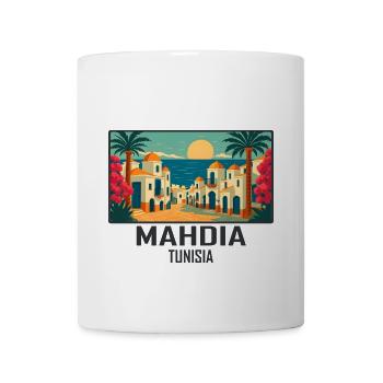Mahdia Tunisie - Mug blanc - blanc - Devant