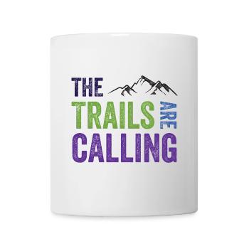 Die Spuren rufen - Tasse - Weiß - Vorne