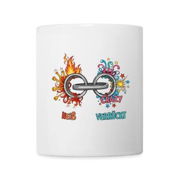 Hot & Crazy - Mug - white - Front