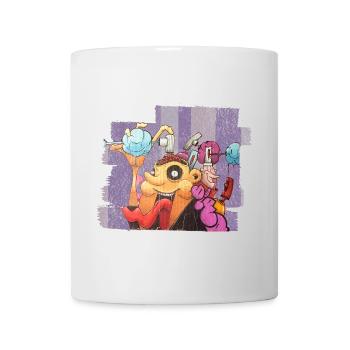 Mush my Brain | Graffiti by djro - Tasse - Weiß - Vorne