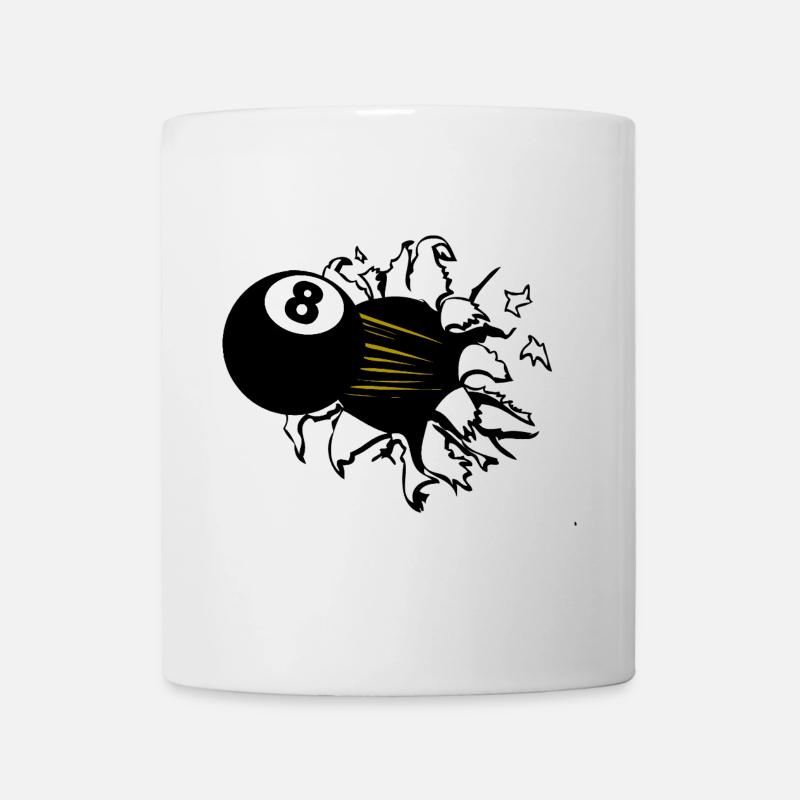 8-Ball Goldtail - Mug - white